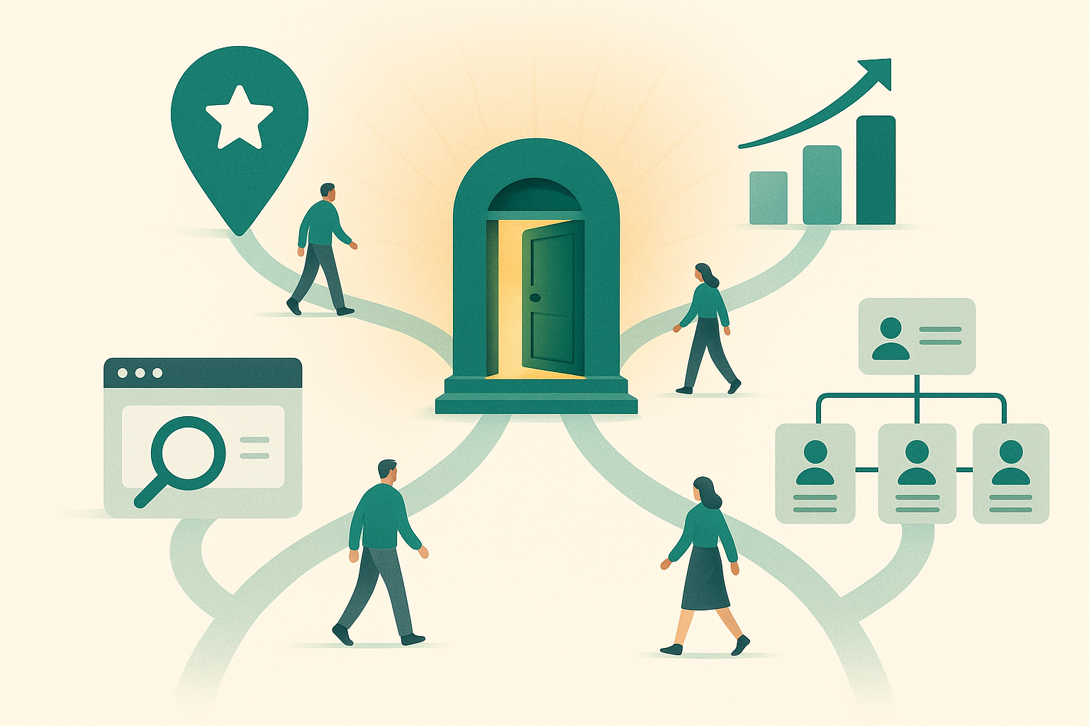 Online sichtbar als Therapeut:in — 4 Wege, die 2026 wirklich funktionieren